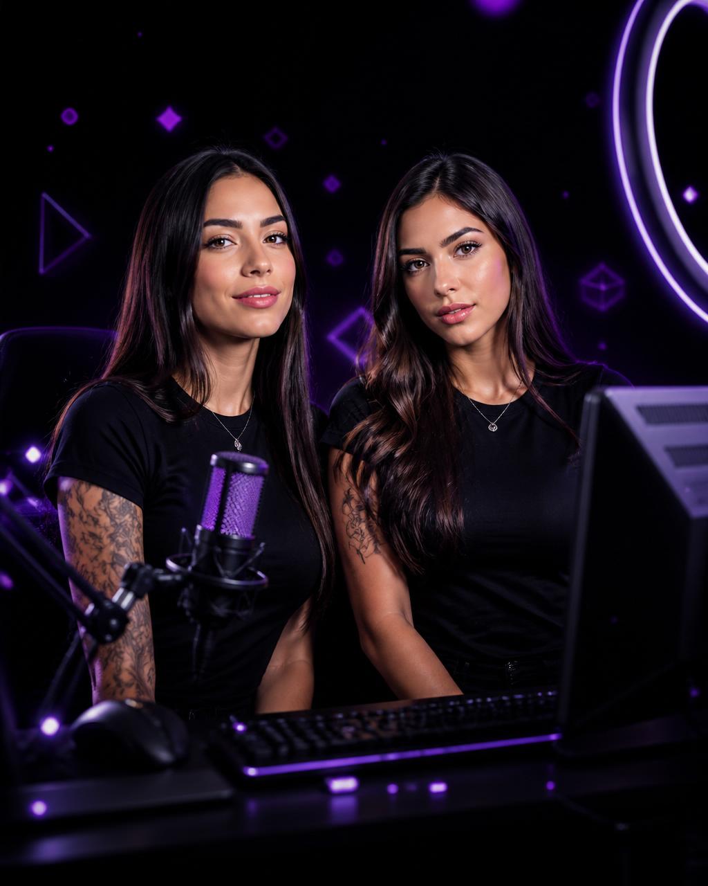 Hosts QYRON em transmissão premium